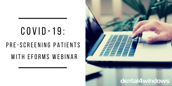 COVID-19: Pre-Screening Patients with eForms